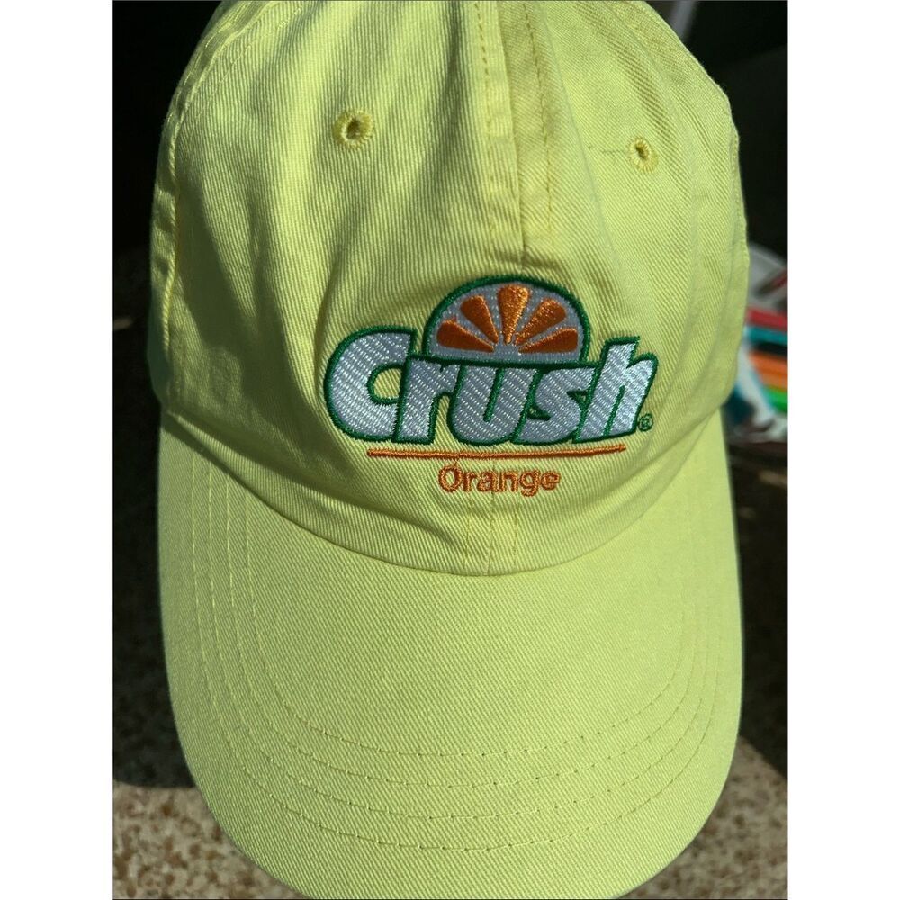 Orange 🍊 Crush 🥤 Embroidered Baseball ⚾️ Cap 🧢